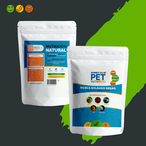 Mosca Soldado Negro Deshidratada